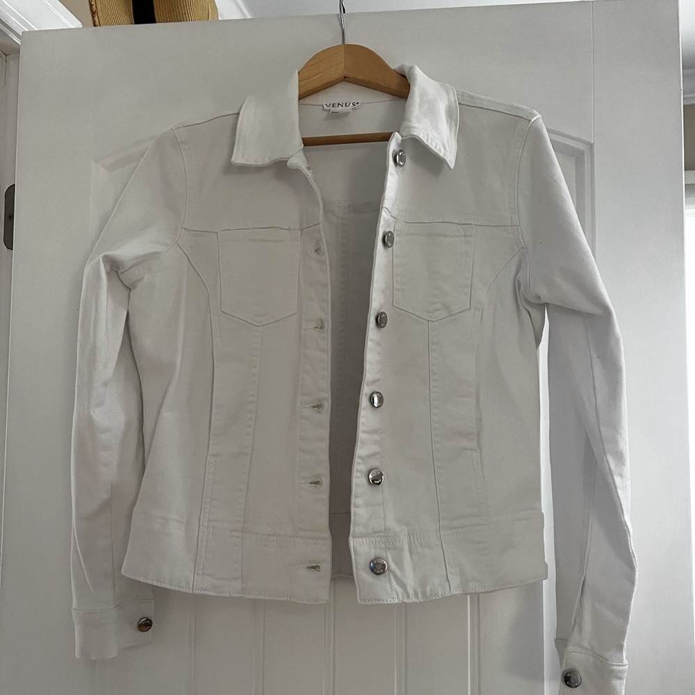 White Denim Jacket